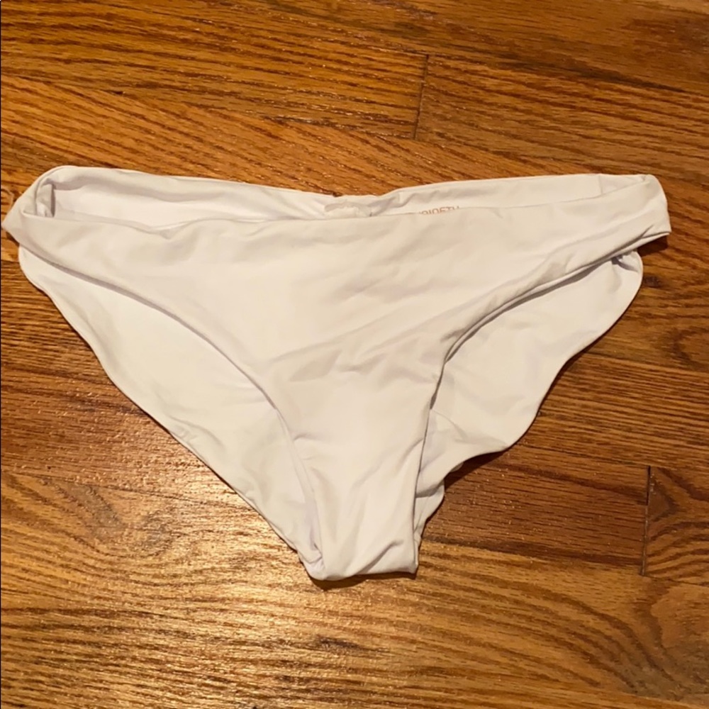 SIXTYNINETY white bikini bottoms